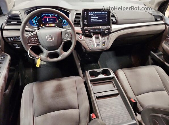 5FNRL6H55LB015875 2020 HONDA ODYSSEY Silver წინა პანელის ხედი