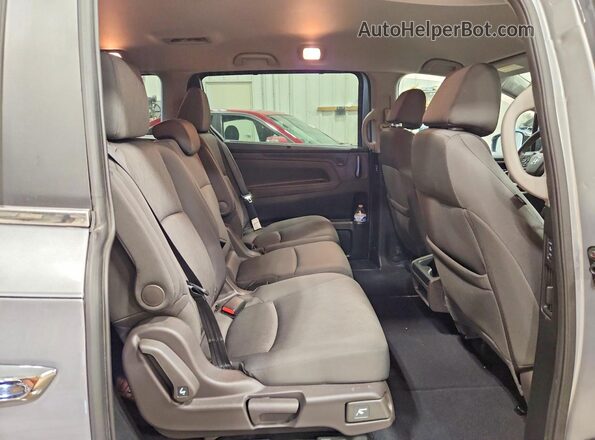 5FNRL6H55LB015875 2020 HONDA ODYSSEY Silver უკანა სალონის ხედი