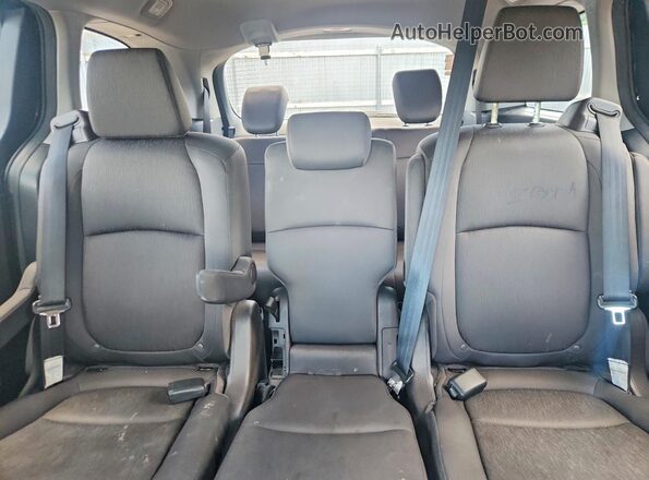 5FNRL6H56LB069735 2020 HONDA ODYSSEY Black Հետևի նստատեղերի տեսք