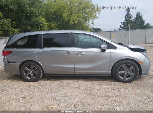 5FNRL6H56MB035473 2021 HONDA ODYSSEY Silver Vista interior trasera