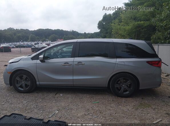 5FNRL6H56MB035473 2021 HONDA ODYSSEY Silver Vista interior de 360 grados