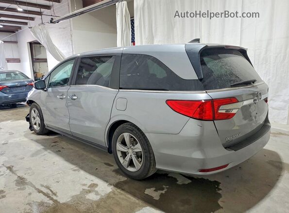 5FNRL6H57JB066615 2018 HONDA ODYSSEY Silver Tył lewy