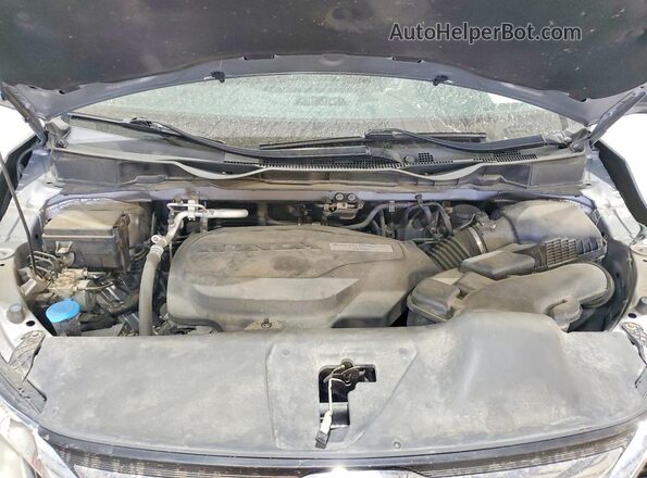 5FNRL6H57JB066615 2018 HONDA ODYSSEY Silver Widok komory silnika