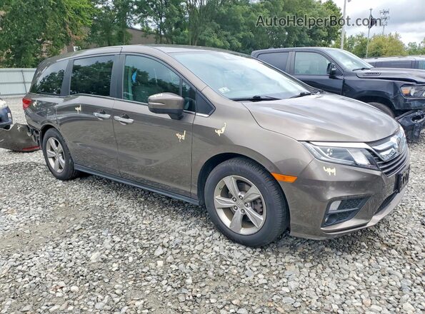 5FNRL6H57JB097430 2018 HONDA ODYSSEY Brown Delantero derecho