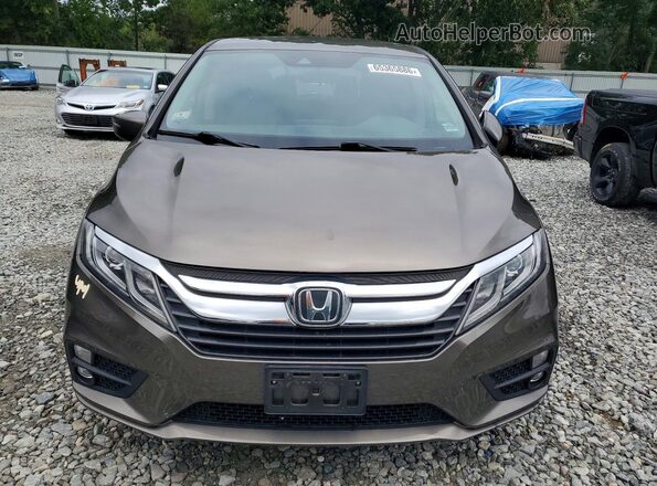 5FNRL6H57JB097430 2018 HONDA ODYSSEY Brown Vista frontal