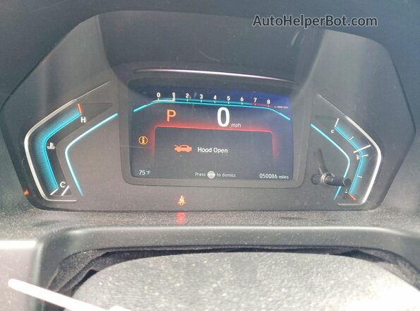 5FNRL6H57JB097430 2018 HONDA ODYSSEY Brown Vista del cuadro de instrumentos