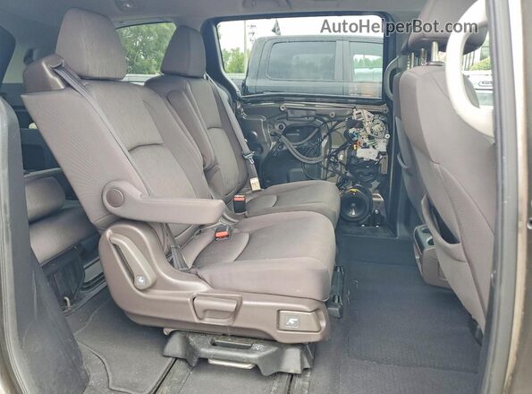 5FNRL6H57JB097430 2018 HONDA ODYSSEY Brown Vista interior trasera