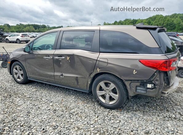5FNRL6H57JB097430 2018 HONDA ODYSSEY Brown Trasero izquierdo