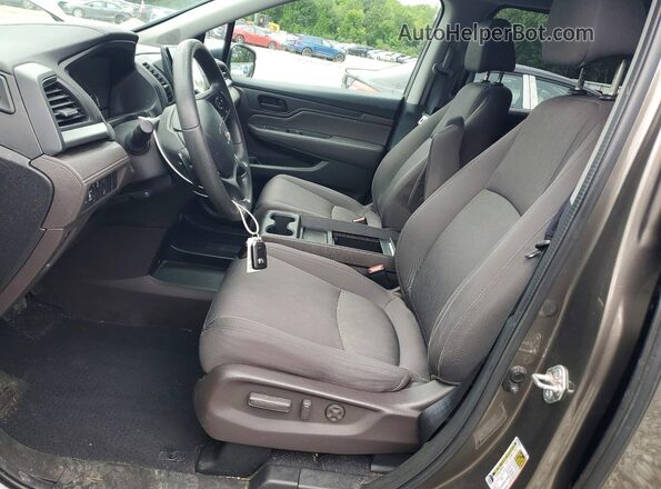 5FNRL6H57JB097430 2018 HONDA ODYSSEY Brown Vista interior delantera