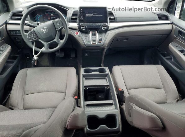 5FNRL6H57JB097430 2018 HONDA ODYSSEY Brown Vista del salpicadero