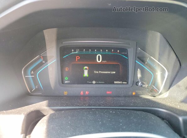 5FNRL6H57LB066603 2020 HONDA ODYSSEY Silver Widok zestawu wskaźników