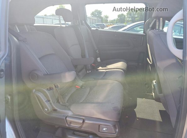 5FNRL6H57LB066603 2020 HONDA ODYSSEY Silver Widok wnętrza z tyłu
