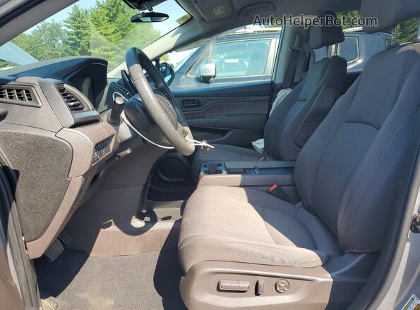 5FNRL6H57LB066603 2020 HONDA ODYSSEY Silver Widok wnętrza z przodu