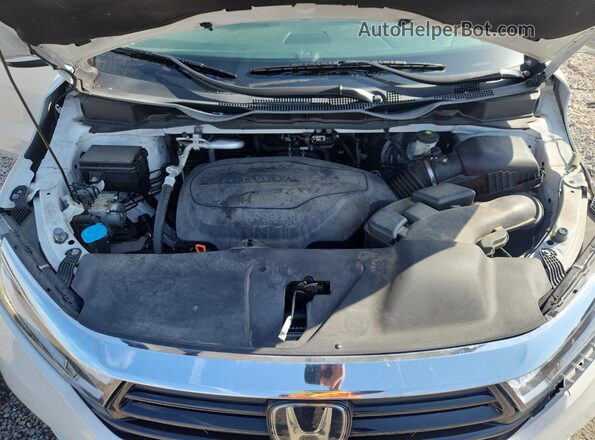 5FNRL6H57MB040293 2021 HONDA ODYSSEY White Widok komory silnika
