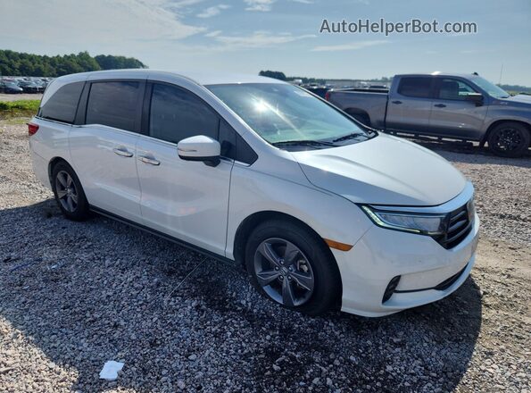5FNRL6H57MB040293 2021 HONDA ODYSSEY White Przód prawy