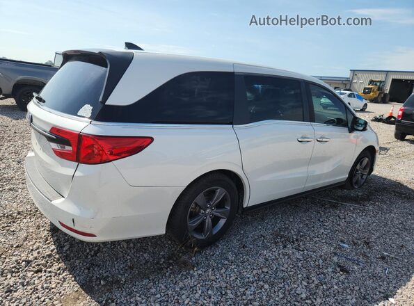 5FNRL6H57MB040293 2021 HONDA ODYSSEY White Tył prawy