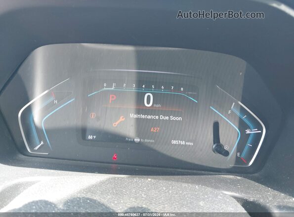 5FNRL6H58KB058072 2019 HONDA ODYSSEY Black Հետևի նստատեղերի տեսք