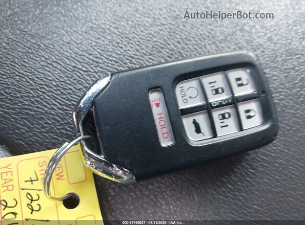 5FNRL6H58KB058072 2019 HONDA ODYSSEY Black Առջևի վահանակի տեսք