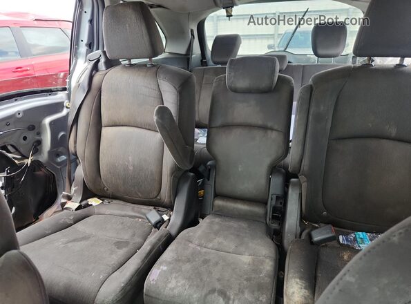 5FNRL6H58KB105469 2019 HONDA ODYSSEY Silver უკანა სავარძლების ხედი