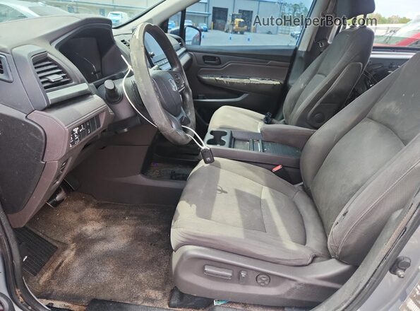5FNRL6H58KB105469 2019 HONDA ODYSSEY Silver წინა სალონის ხედი