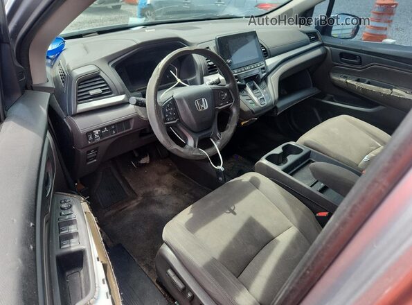 5FNRL6H58KB105469 2019 HONDA ODYSSEY Silver წინა პანელის ხედი