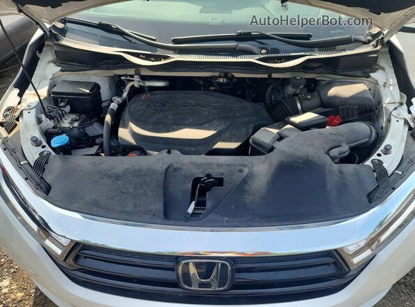 5FNRL6H58MB032932 2021 HONDA ODYSSEY White Engine compartment view