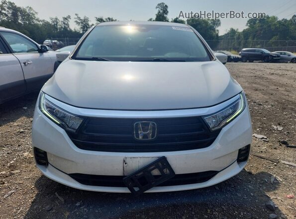 5FNRL6H58MB032932 2021 HONDA ODYSSEY White Front view