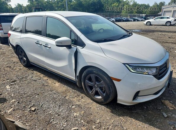 5FNRL6H58MB032932 2021 HONDA ODYSSEY White Front right