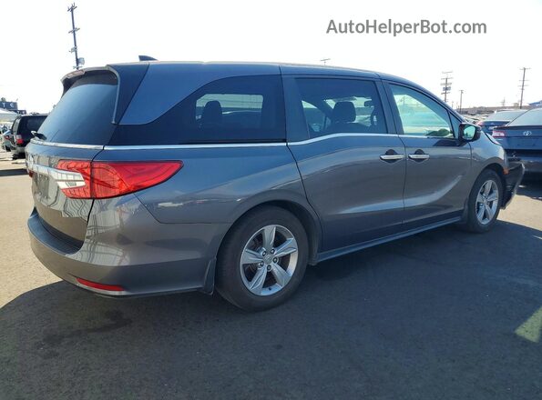 5FNRL6H59JB042283 2018 HONDA ODYSSEY Gray უკანა მარჯვენა