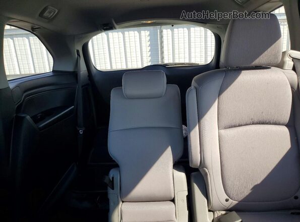 5FNRL6H59JB042283 2018 HONDA ODYSSEY Gray უკანა სავარძლების ხედი