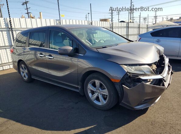 5FNRL6H59JB042283 2018 HONDA ODYSSEY Gray წინა მარჯვენა