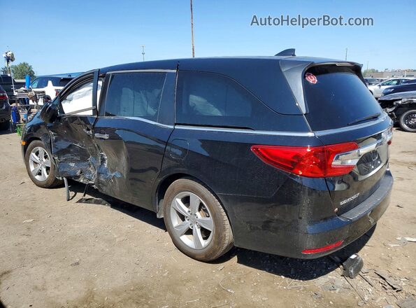 5FNRL6H59JB099017 2018 HONDA ODYSSEY Black Задня ліва чверть