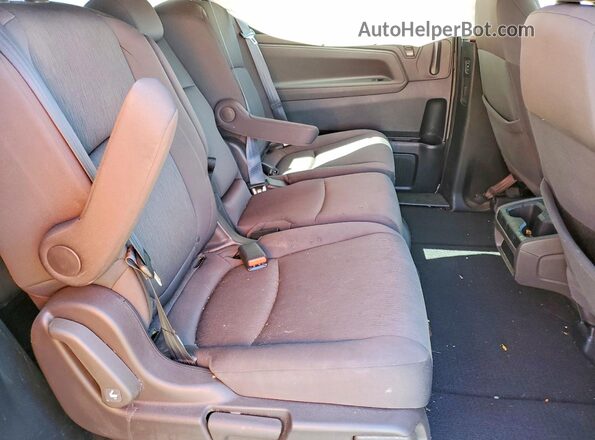 5FNRL6H59JB099017 2018 HONDA ODYSSEY Black Вид задньої частини салону