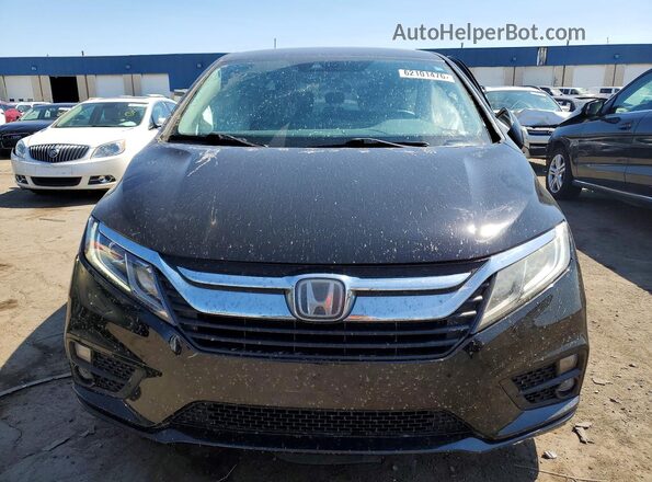 5FNRL6H59JB099017 2018 HONDA ODYSSEY Black Вид спереду