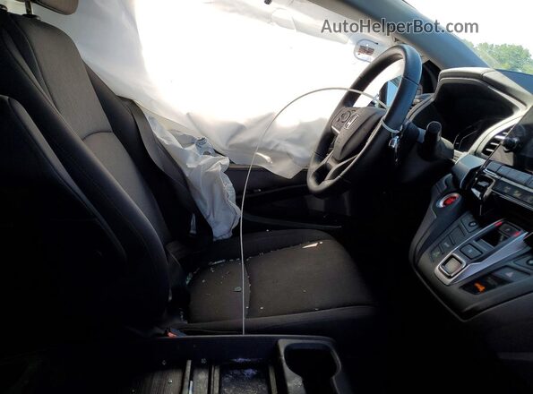 5FNRL6H59JB099017 2018 HONDA ODYSSEY Black Вид салону спереду