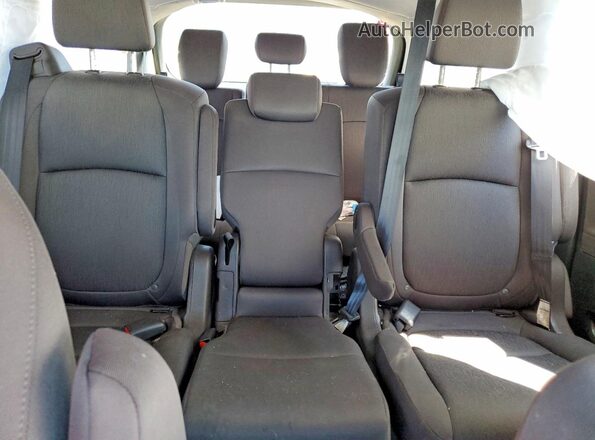 5FNRL6H59JB099017 2018 HONDA ODYSSEY Black Вид задніх сидінь