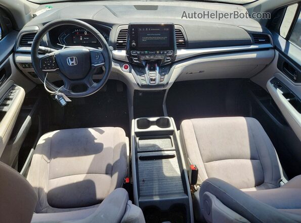 5FNRL6H59KB102080 2019 HONDA ODYSSEY Gray Vista del salpicadero