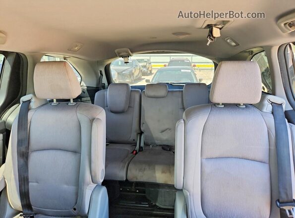 5FNRL6H59KB102080 2019 HONDA ODYSSEY Gray Vista de los asientos traseros