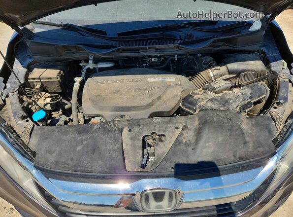 5FNRL6H59KB102080 2019 HONDA ODYSSEY Gray Vista del compartimento del motor
