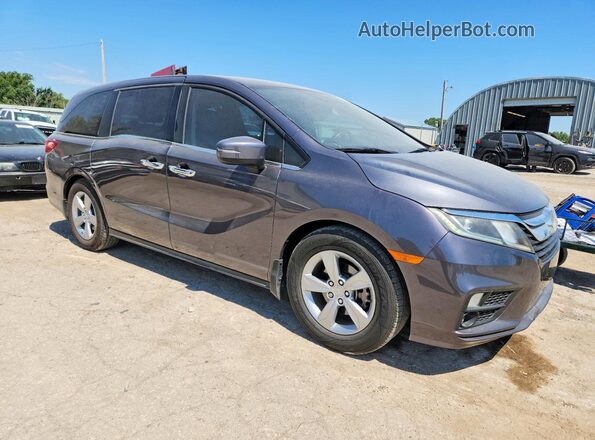 5FNRL6H59KB102080 2019 HONDA ODYSSEY Gray Delantero derecho