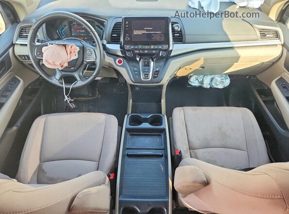 5FNRL6H59LB071673 2020 HONDA ODYSSEY White Вид панелі приладів
