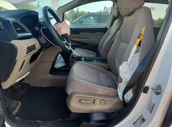 5FNRL6H59LB071673 2020 HONDA ODYSSEY White Вид салону спереду