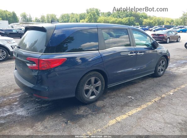 5FNRL6H59NB035257 2022 HONDA ODYSSEY Navy Задня права чверть