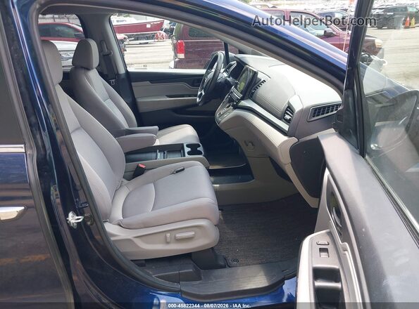 5FNRL6H59NB035257 2022 HONDA ODYSSEY Navy Вид салону спереду