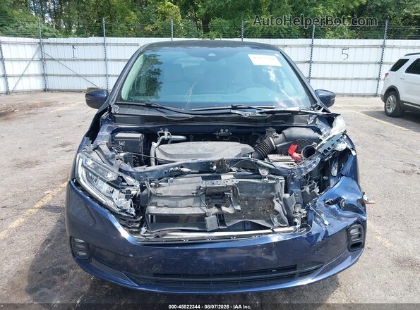 5FNRL6H59NB035257 2022 HONDA ODYSSEY Navy Вид задньої частини салону