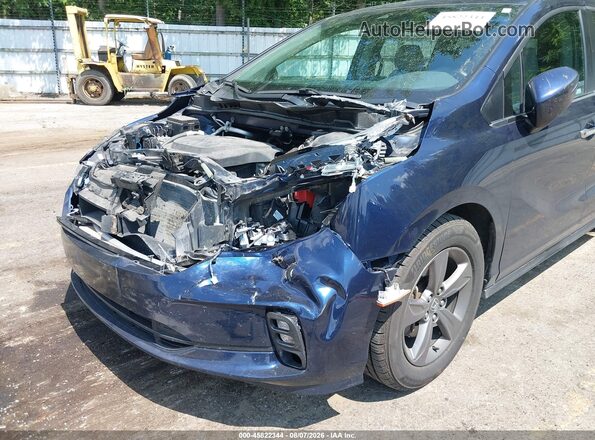 5FNRL6H59NB035257 2022 HONDA ODYSSEY Navy Вид спереду