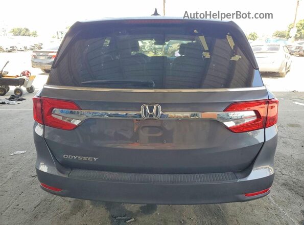5FNRL6H5XKB032346 2019 HONDA ODYSSEY Gray Vista trasera
