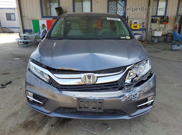 5FNRL6H5XKB032346 2019 HONDA ODYSSEY Gray Vista frontal