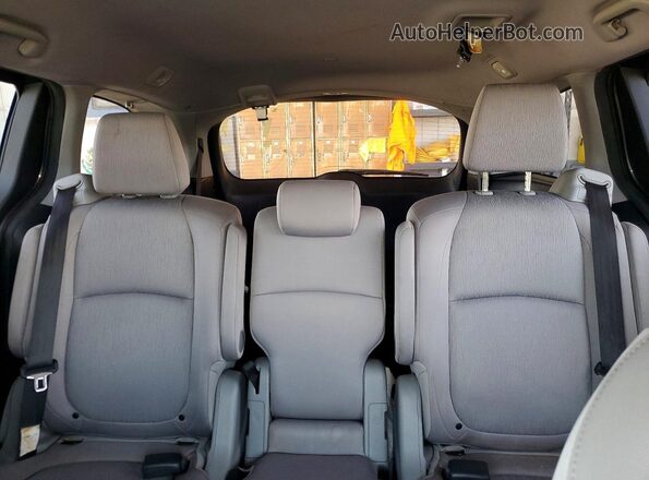 5FNRL6H5XKB032346 2019 HONDA ODYSSEY Gray Vista de los asientos traseros