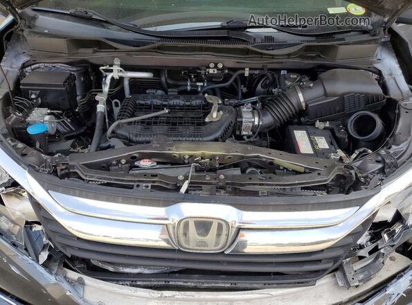 5FNRL6H5XKB032346 2019 HONDA ODYSSEY Gray Vista del compartimento del motor